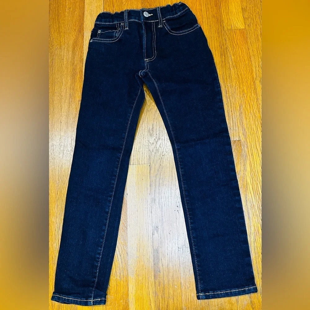 GAP Kids Denim Jeans Bundle – Size 8 – Stretch Skinny & Slim Taper
